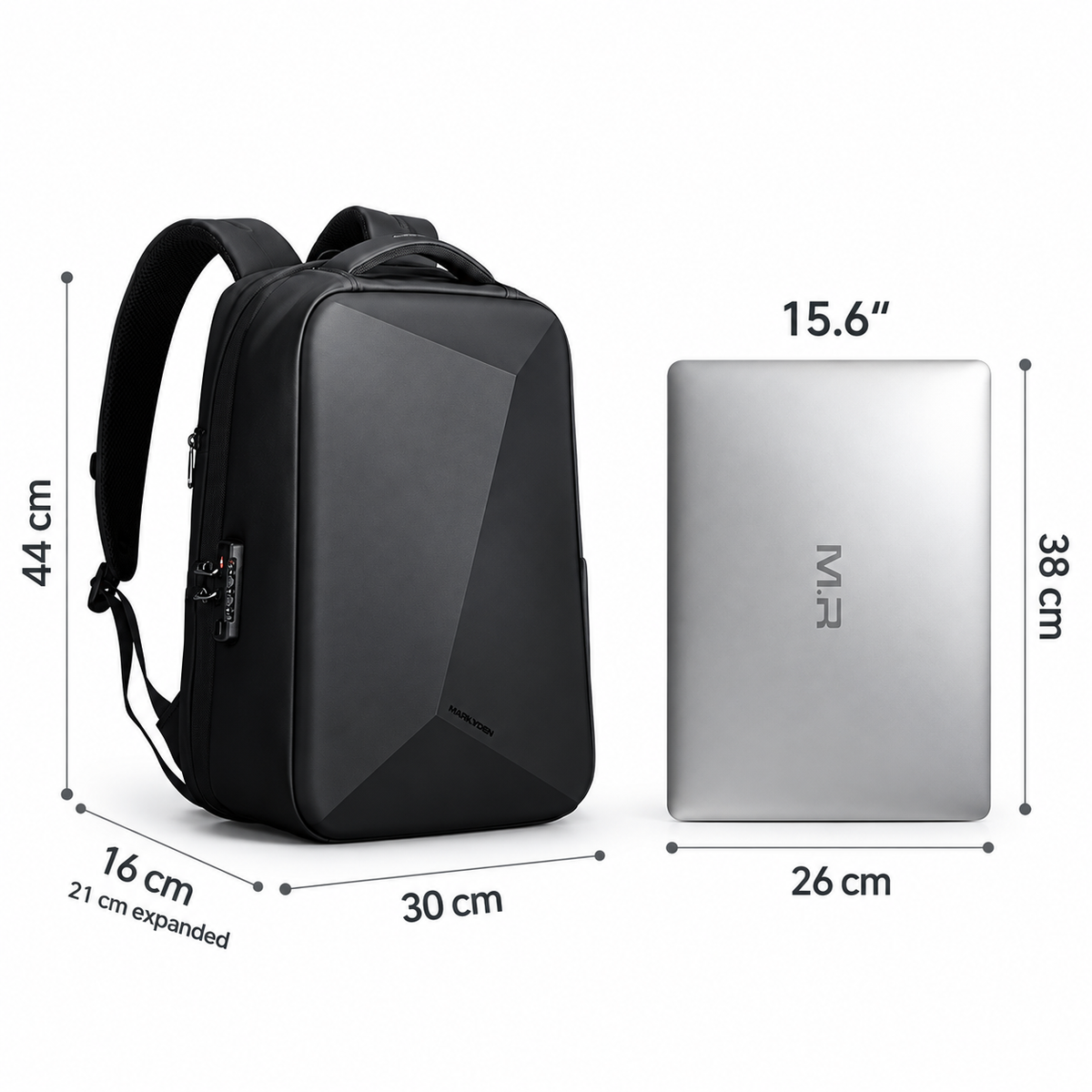 Hard Shell Anti-Theft Laptop Backpack